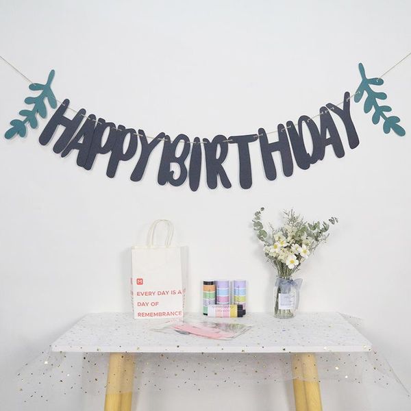 party decoration happy birthday banner leaf garland bunting decor baby shower decorations
party decoration happy birthday banner leaf garland bunting decor baby shower decorations