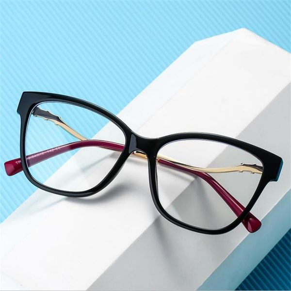 fashion sunglasses frames feminine optical glasses frame anti blue light square eyeglasses oversized transparent computer eyewear for women, Black 
fashion sunglasses frames feminine optical glasses frame anti blue light square eyeglasses oversized transparent computer eyewear for women, Black