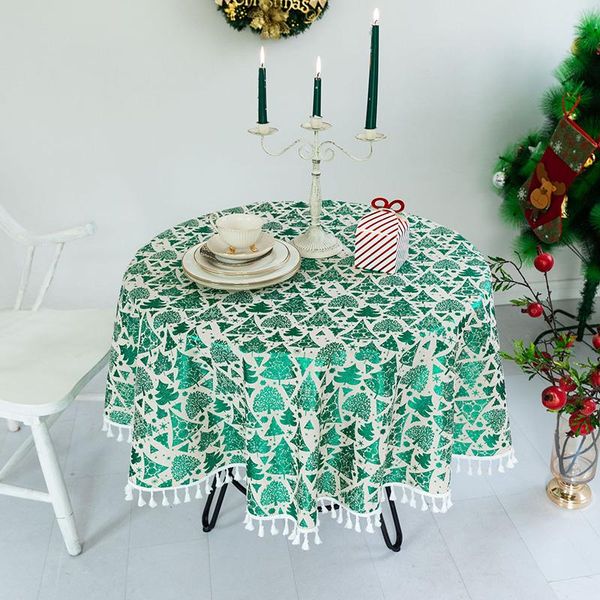 table cloth for round kitchen ornaments linen tablecloth with embroidery decorations christmas parties household items
table cloth for round kitchen ornaments linen tablecloth with embroidery decorations christmas parties household items