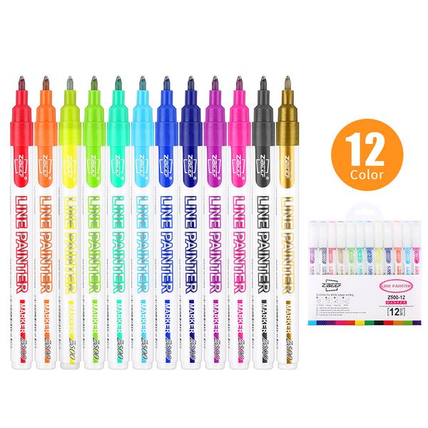 12pcs/set Colorful Double Line Pen Highlighter Fluorescent Marker Candy Color Student Multicolor Hand Note Pen For School Poster
12pcs/set Colorful Double Line Pen Highlighter Fluorescent Marker Candy Color Student Multicolor Hand Note Pen For School Poster