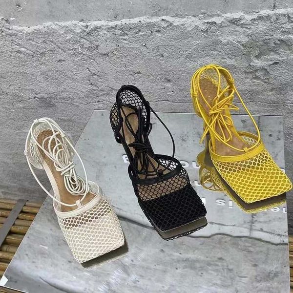 dress shoes large size women's sandals 36-43 square toe mesh high heels baotou lace-up retro roman stiletto, Black
dress shoes large size women's sandals 36-43 square toe mesh high heels baotou lace-up retro roman stiletto, Black