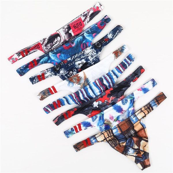 underpants 8pcs men briefs print underwear thong bikini gay breathable panties lycra camouflage jockstrap, Black;white
underpants 8pcs men briefs print underwear thong bikini gay breathable panties lycra camouflage jockstrap, Black;white