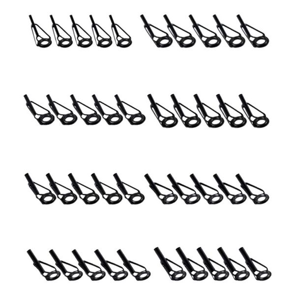 40pcs fishing rod guides fishing rod tips repair stainless ring guide replacement kit mixed size in a box
40pcs fishing rod guides fishing rod tips repair stainless ring guide replacement kit mixed size in a box