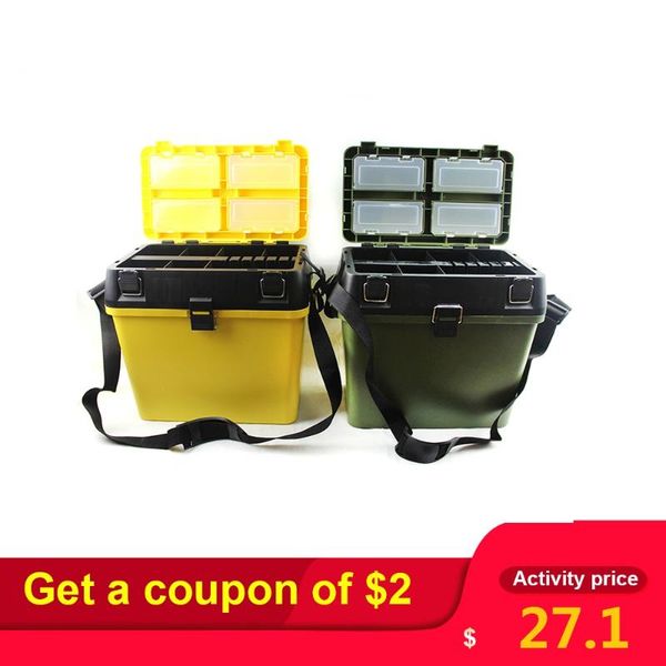 fishing tackle box 2color carp fishing box lightweight for fish lure line hook gear fishingtool accessories
fishing tackle box 2color carp fishing box lightweight for fish lure line hook gear fishingtool accessories
