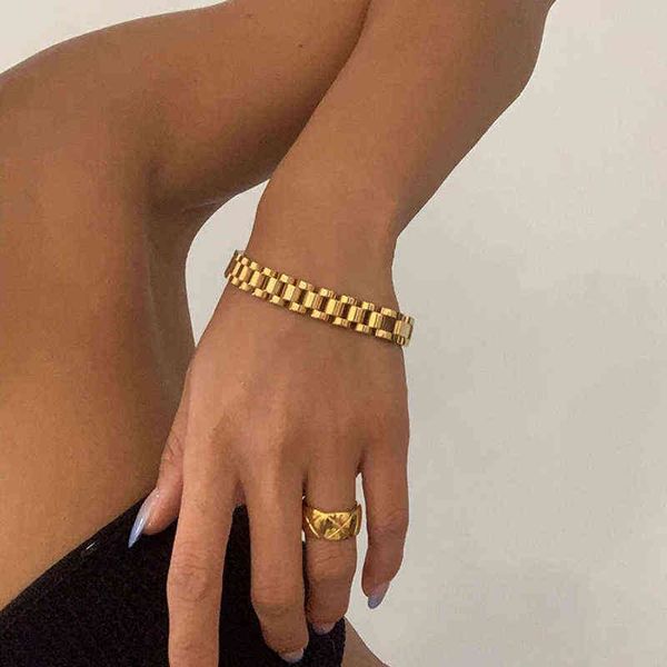 tarnish 2020 new stainless steel gold plated detachable wristbands bracelets bangles for women hiphop wrap, Golden;silver
tarnish 2020 new stainless steel gold plated detachable wristbands bracelets bangles for women hiphop wrap, Golden;silver