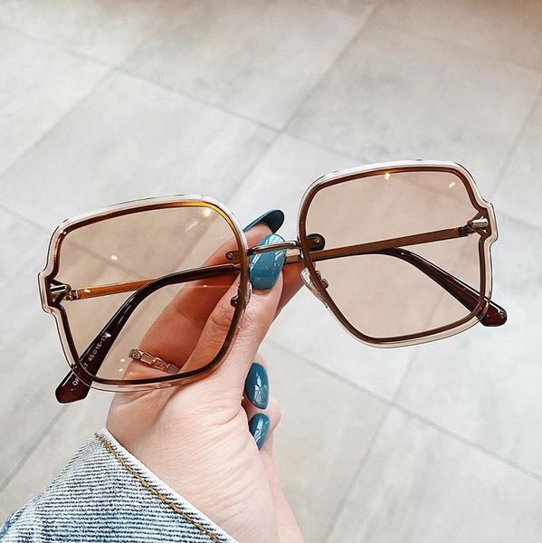 sunglasses retro gradient pink square for women vintage black sun glasses trend elegant classic oversized shade, White;black
sunglasses retro gradient pink square for women vintage black sun glasses trend elegant classic oversized shade, White;black