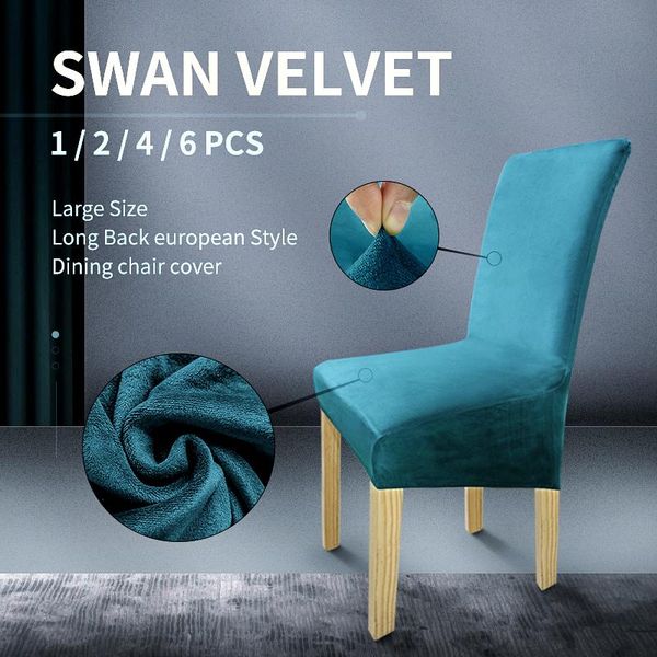 velvet fabric chair cover large long back europe style seat chair covers for universal restaurant l party cover
velvet fabric chair cover large long back europe style seat chair covers for universal restaurant l party cover