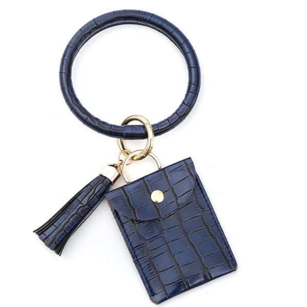 keychains women card holder purse pu leather bracelet keychain leopard crocodile pattern wallet coin bag with tassels keyring pendant, Silver
keychains women card holder purse pu leather bracelet keychain leopard crocodile pattern wallet coin bag with tassels keyring pendant, Silver