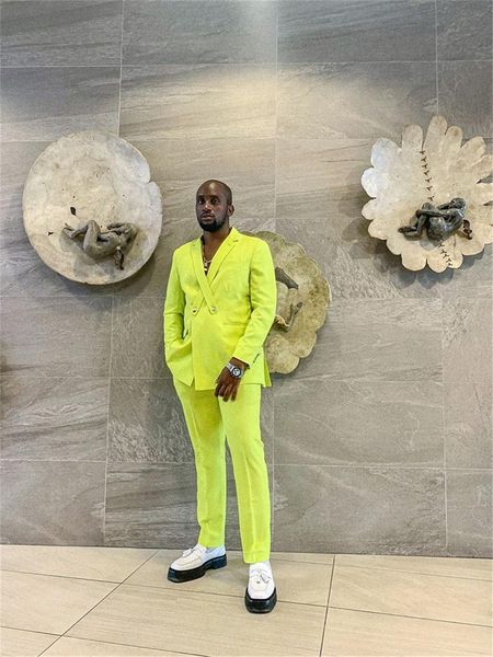 men's suits & blazers 2021 2 pieces wedding tuxedos summer party wear bright yellow fit fashion business for man peaked lapel blazer, White;black
men's suits & blazers 2021 2 pieces wedding tuxedos summer party wear bright yellow fit fashion business for man peaked lapel blazer, White;black