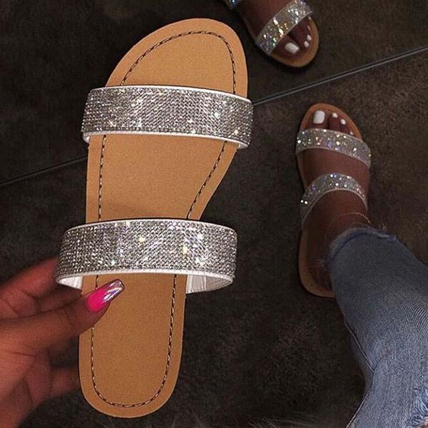 women sandals 2021 durable casual shoes women rhinestones femme comfy sandals leather crystal shoes flat ladies plus size, Black
women sandals 2021 durable casual shoes women rhinestones femme comfy sandals leather crystal shoes flat ladies plus size, Black