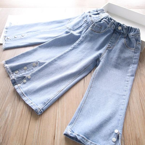 girls' jeans wide leg pants wholesale in spring 2021, Blue
girls' jeans wide leg pants wholesale in spring 2021, Blue