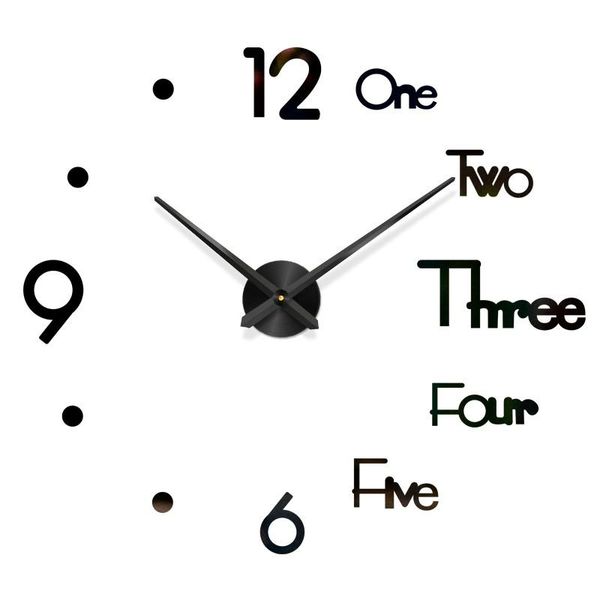 2021 drop shipping diy large wall clock modern design 3d wall sticker clock silent living room decor quartz
2021 drop shipping diy large wall clock modern design 3d wall sticker clock silent living room decor quartz