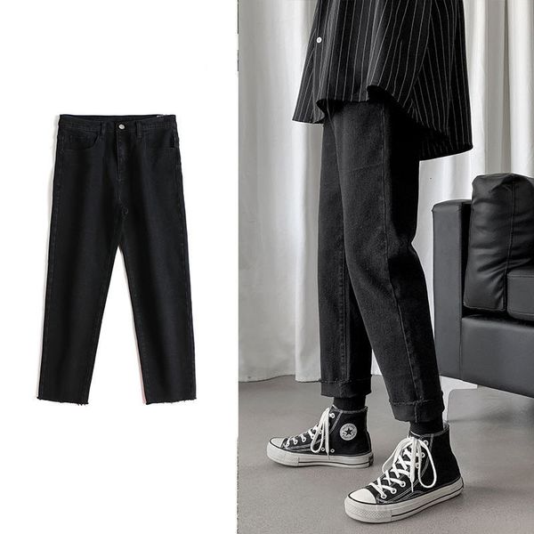 casual men's jeans spring summer men straight hip hop denim broek 2021 new collection effects color black/blue
casual men's jeans spring summer men straight hip hop denim broek 2021 new collection effects color black/blue