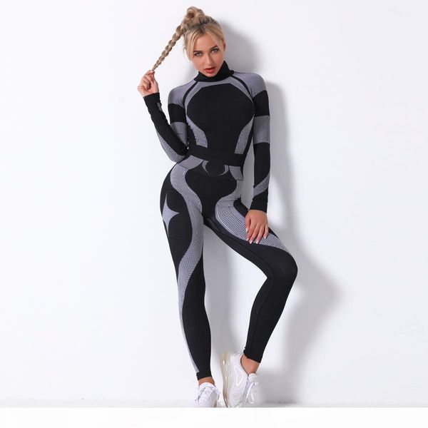 autumn yoga sports wear outfits winter womens two piece set gymshark leggings long sleeve shirts gym suit fitness tracksuits outdoor soild, Gray
autumn yoga sports wear outfits winter womens two piece set gymshark leggings long sleeve shirts gym suit fitness tracksuits outdoor soild, Gray