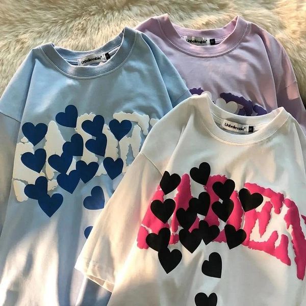 women's t-shirt women loose short sleeve letter love print kawaii tshirt female summer vintage clothes harajuku shirt lime, White
women's t-shirt women loose short sleeve letter love print kawaii tshirt female summer vintage clothes harajuku shirt lime, White