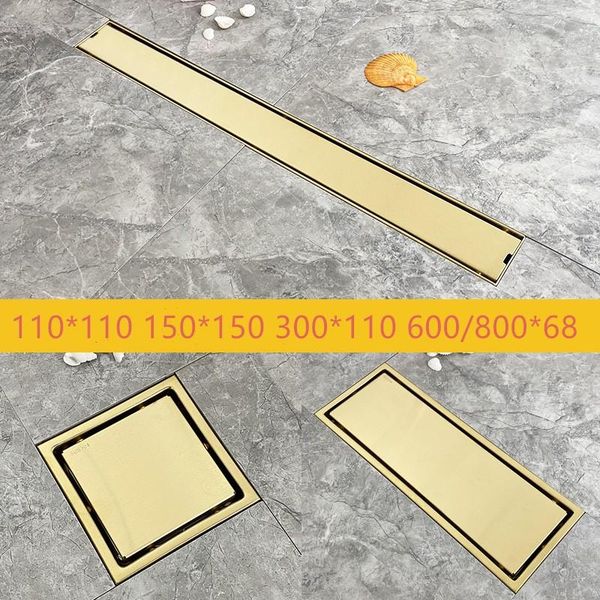 other bath & toilet supplies gold floor drain golden stainless steel shower drainer bathroom drainage-110*110 150*150 300*110 6
other bath & toilet supplies gold floor drain golden stainless steel shower drainer bathroom drainage-110*110 150*150 300*110 6