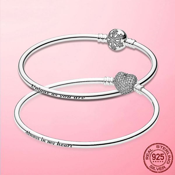 pulseira 925 sterling silver bracelet snowflake heart zircon clasp femme snake chain bracelets & bangles women jewelry, Golden;silver
pulseira 925 sterling silver bracelet snowflake heart zircon clasp femme snake chain bracelets & bangles women jewelry, Golden;silver