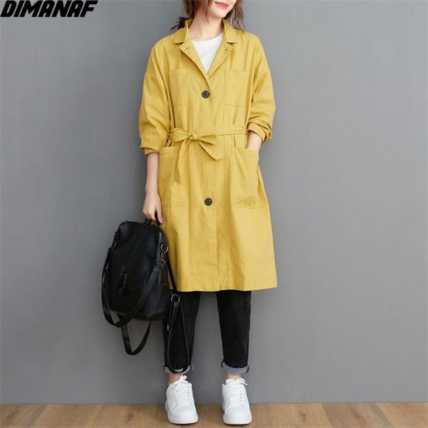 women autumn plus size coat jacket solid belt open stitch long cardigan female casual vintage basic windbreaker 210531, Black;brown
women autumn plus size coat jacket solid belt open stitch long cardigan female casual vintage basic windbreaker 210531, Black;brown