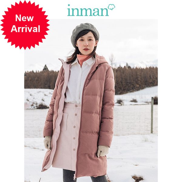 inman russian winter female solid hooded straight loose warm women long duck down ladies jacket coat, Black
inman russian winter female solid hooded straight loose warm women long duck down ladies jacket coat, Black
