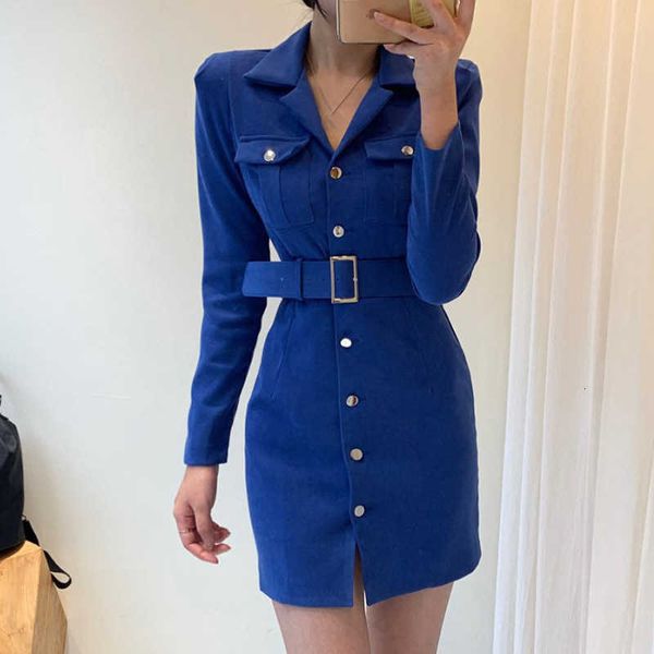 casual dresses 2021 autumn spring office work cardigan women elegant pocket belt blue black pink es women's clothing robe femme dx, Black;gray
casual dresses 2021 autumn spring office work cardigan women elegant pocket belt blue black pink es women's clothing robe femme dx, Black;gray