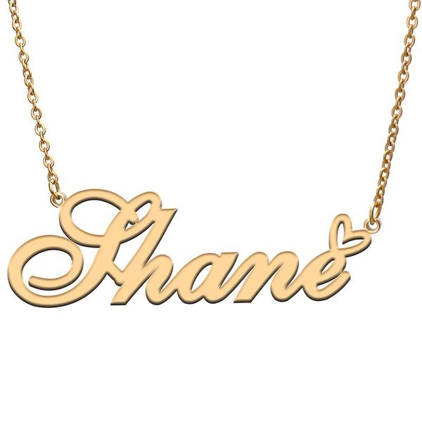 pendant necklaces shane love heart name necklace personalized gold plated stainless steel collar for women girls friends birthday wedding gi, Silver
pendant necklaces shane love heart name necklace personalized gold plated stainless steel collar for women girls friends birthday wedding gi, Silver
