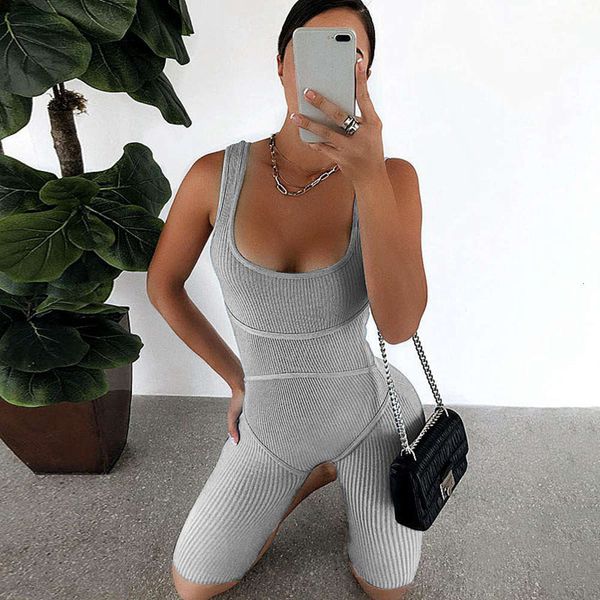2020 summer new men's wear tight buttock pit thread solid color jumpsuit, Black;white
2020 summer new men's wear tight buttock pit thread solid color jumpsuit, Black;white
