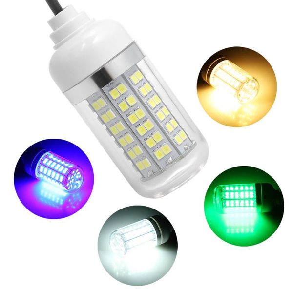 fishing accessories 12v 15w underwater attract light led lamp fish finding system with 30ft power cord and battery clip
fishing accessories 12v 15w underwater attract light led lamp fish finding system with 30ft power cord and battery clip