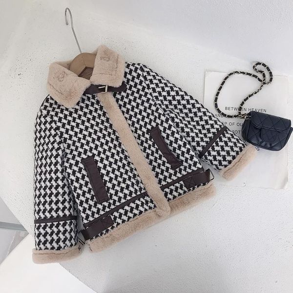jackets girls fashion clothes girl winter korean version of chidori plaid woolen warm jacket all-match clothing for children aged 2-7, Blue;gray
jackets girls fashion clothes girl winter korean version of chidori plaid woolen warm jacket all-match clothing for children aged 2-7, Blue;gray