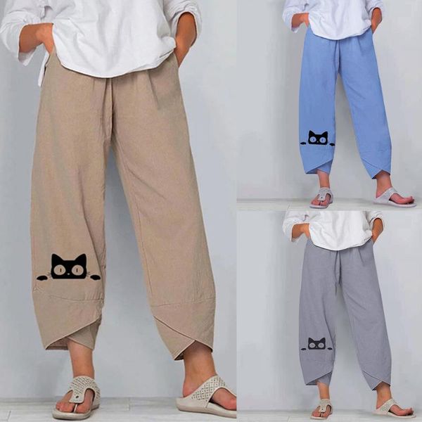 women's pants & capris women pant clothing lady casual harajuku flowers print elastic girdle waist wide leg trousers oversize joggers f, Black;white
women's pants & capris women pant clothing lady casual harajuku flowers print elastic girdle waist wide leg trousers oversize joggers f, Black;white