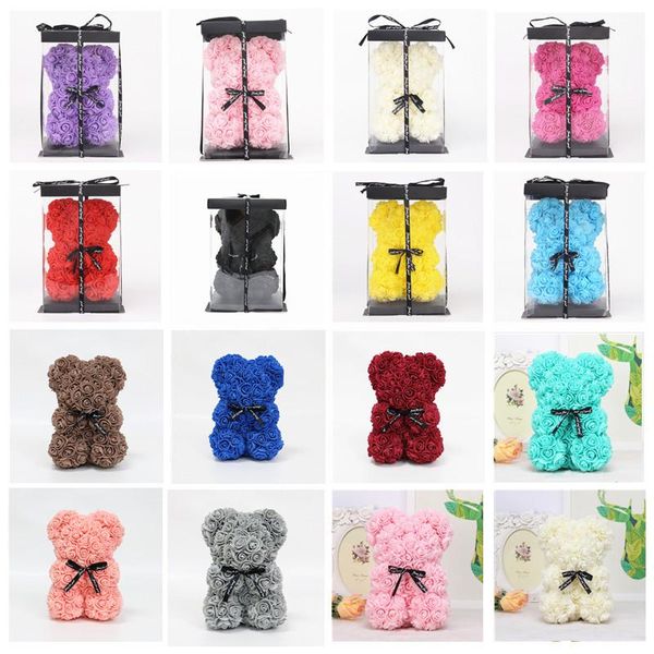 diy 25 cm teddy rose bear with box artificial pe flower bear rose valentine's day for girlfriend women wife mother's day gifts
diy 25 cm teddy rose bear with box artificial pe flower bear rose valentine's day for girlfriend women wife mother's day gifts