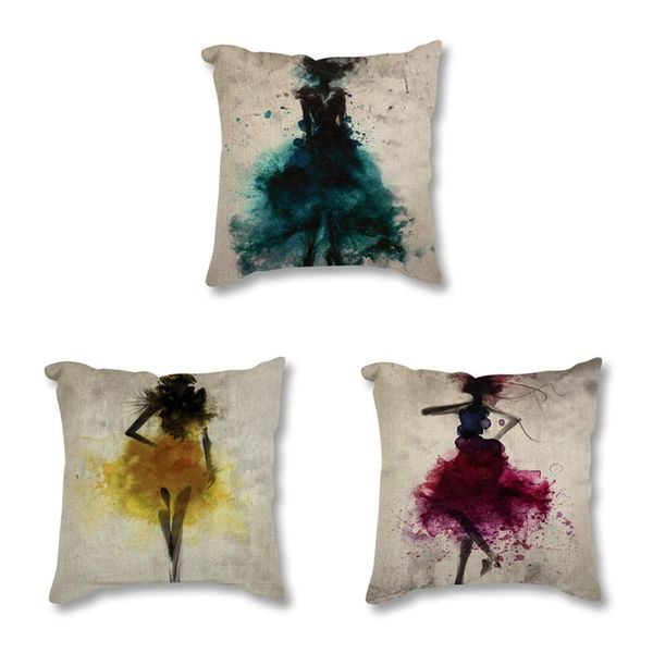 cushion/decorative pillow fashion girl minimalist art printed decorative cushion for sofa car abstract watercolor painting throw 45x45 home
cushion/decorative pillow fashion girl minimalist art printed decorative cushion for sofa car abstract watercolor painting throw 45x45 home