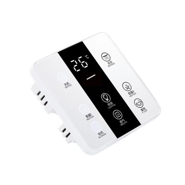 smart home control multifunctional touchscreen yuba switch 8 gang bathroom universal waterproof dustproof intelligent panel shower dropship
smart home control multifunctional touchscreen yuba switch 8 gang bathroom universal waterproof dustproof intelligent panel shower dropship