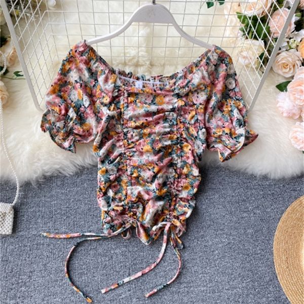 flower woman 2021 new puff fashion long sleeve with elongated cord in plastic belt short all-match shirt girls harvest ek8m, White
flower woman 2021 new puff fashion long sleeve with elongated cord in plastic belt short all-match shirt girls harvest ek8m, White