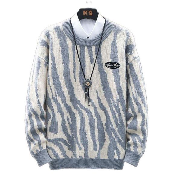 men's sweaters 2021 fashion brand sweater for mens pullovers loose fit jumpers knitwear o-neck autumn korean style casual clothing male, White;black
men's sweaters 2021 fashion brand sweater for mens pullovers loose fit jumpers knitwear o-neck autumn korean style casual clothing male, White;black