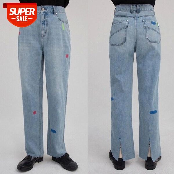 Damage Hole Graffiti Embroidery Adererror Jeans Men Women 1:1 Best Quality Back Split Denim Ader Error Bell Bottom Pants #Hb2Q, Blue
Damage Hole Graffiti Embroidery Adererror Jeans Men Women 1:1 Best Quality Back Split Denim Ader Error Bell Bottom Pants #Hb2Q, Blue