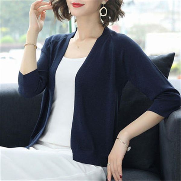 women's knits & tees 2021 casual long sleeve coat v neck women jumper blue spring sweater shinny solid color knitted cardigans basic, White
women's knits & tees 2021 casual long sleeve coat v neck women jumper blue spring sweater shinny solid color knitted cardigans basic, White