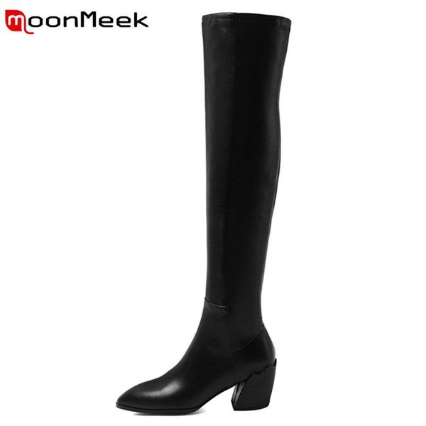 boots moonmeek 2021 over the knee black zipper comfortable pointed toe square heels women shoes cowhide
boots moonmeek 2021 over the knee black zipper comfortable pointed toe square heels women shoes cowhide