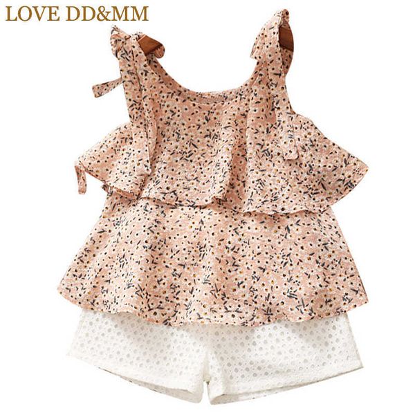love dd&mm girls sets summer children's fashion sweet chiffon suspenders + mesh shorts cool two-piece suit+hat 210715, White
love dd&mm girls sets summer children's fashion sweet chiffon suspenders + mesh shorts cool two-piece suit+hat 210715, White
