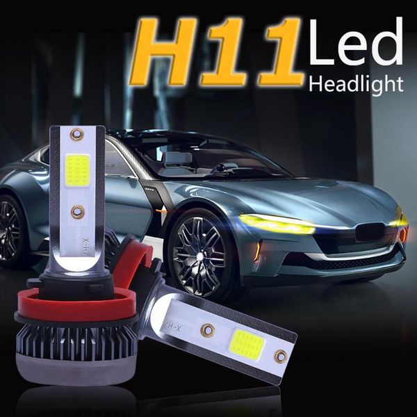 car headlights 1 pair headlight mini lamp h11 led bulbs headlamps kit 3000k fog light 9v-36v 36w 6000lm automobile headlamp
car headlights 1 pair headlight mini lamp h11 led bulbs headlamps kit 3000k fog light 9v-36v 36w 6000lm automobile headlamp