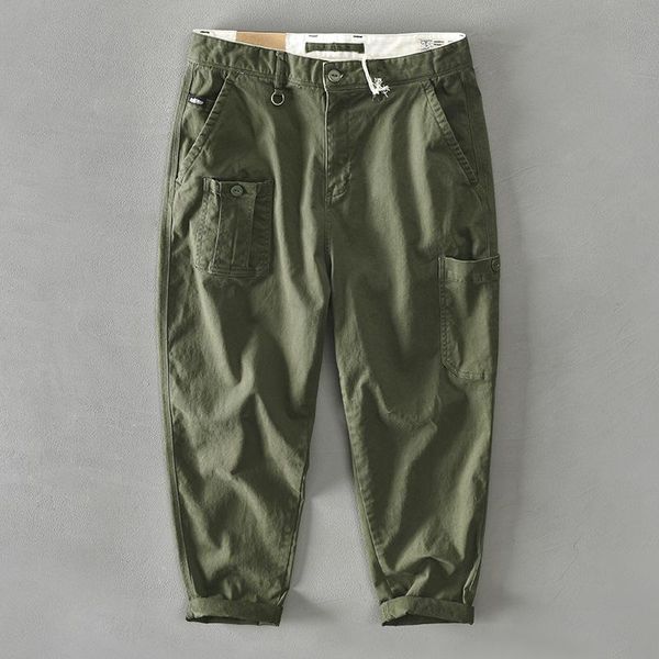 men's pants z337 fall winter men cargo chic patch pockets japan style streetwear handsome boyfriend trendy all-match tooling trousers, Black
men's pants z337 fall winter men cargo chic patch pockets japan style streetwear handsome boyfriend trendy all-match tooling trousers, Black
