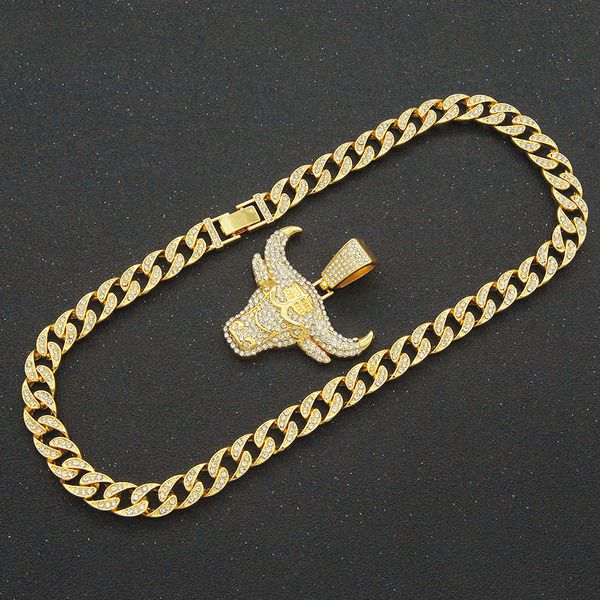 bull head pendant necklace cool punk trendy people wearing rap singer fashion personality gold sweater necklaces hip hop jewelry, Silver
bull head pendant necklace cool punk trendy people wearing rap singer fashion personality gold sweater necklaces hip hop jewelry, Silver