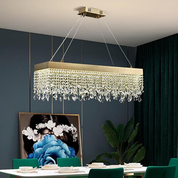 chandeliers modern crystal chandelier for dining room rectangle/oval led cristal lamp luxury home decor light fixture gold indoor lighting
chandeliers modern crystal chandelier for dining room rectangle/oval led cristal lamp luxury home decor light fixture gold indoor lighting