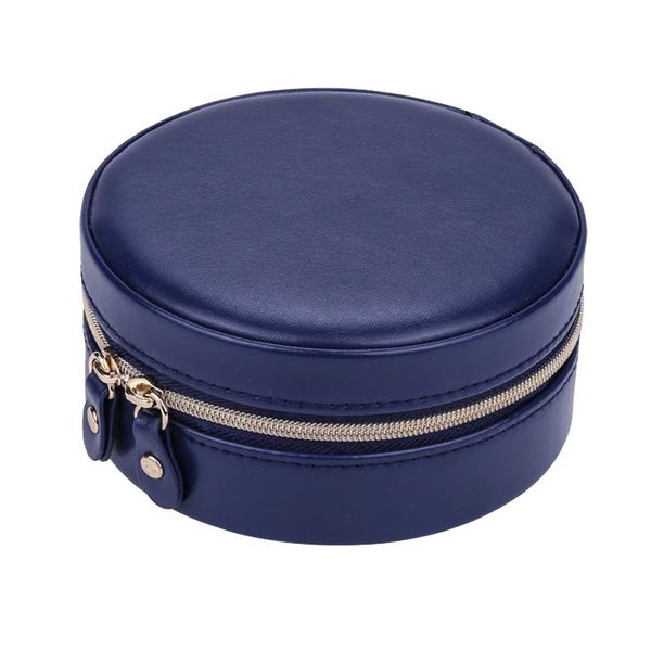jewelry pouches, bags round portable box pu leather sweet small fresh zipper earrings necklace ring storage, Pink;blue
jewelry pouches, bags round portable box pu leather sweet small fresh zipper earrings necklace ring storage, Pink;blue