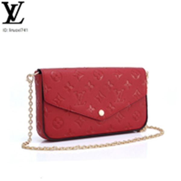 brand designer luxury u41d m64099 embossed chain bag red women handbags iconic bags handles shoulder bags totes cross body bag clutches, Red;black
brand designer luxury u41d m64099 embossed chain bag red women handbags iconic bags handles shoulder bags totes cross body bag clutches, Red;black