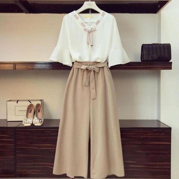 women's two piece pants sets women 2 pieces v-neck thin flare sleeve lace-up wide-leg sashes office ladies elegant fashion chic casual, White
women's two piece pants sets women 2 pieces v-neck thin flare sleeve lace-up wide-leg sashes office ladies elegant fashion chic casual, White