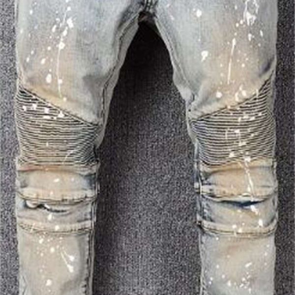 apparel new jeans mens wash paint spray trend slim micro-bomb jeans pants fashion trousers, Blue
apparel new jeans mens wash paint spray trend slim micro-bomb jeans pants fashion trousers, Blue