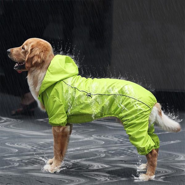 dog apparel waterproof raincoat for medium large dogs reflective soft breathable big rain jacket overalls mesh lining
dog apparel waterproof raincoat for medium large dogs reflective soft breathable big rain jacket overalls mesh lining