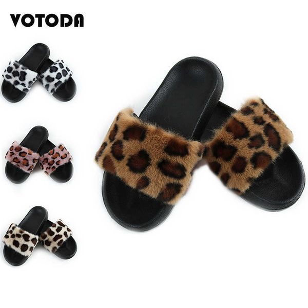 women faux fur slippers fashion warm leopard print slippers home shoes soft cozy flats indoor flip flops casual plush slides p0828, Black
women faux fur slippers fashion warm leopard print slippers home shoes soft cozy flats indoor flip flops casual plush slides p0828, Black