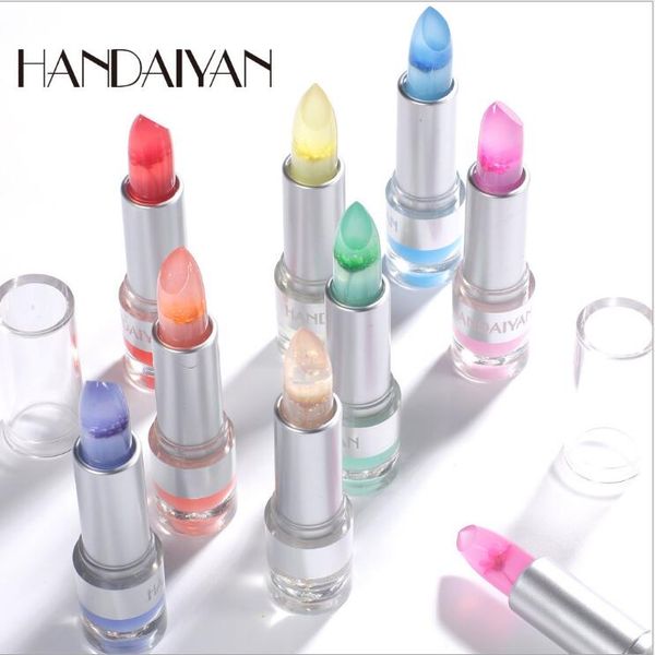 handaiyan temperature color changing lip balm transparent flower crystal jelly lipstick moisturizing lip care makeup in stock
handaiyan temperature color changing lip balm transparent flower crystal jelly lipstick moisturizing lip care makeup in stock