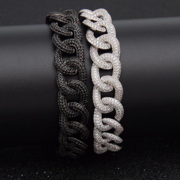 link, chain hip hop zircon paved bling iced out cz bracelets black silver color cuban miami link charm jewelry drop
link, chain hip hop zircon paved bling iced out cz bracelets black silver color cuban miami link charm jewelry drop